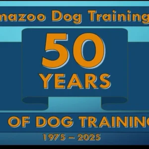 Kalamazoo Dog Training Club 50th Anniversary Banner